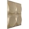 Ekena Millwork 11 7/8in. W x 11 7/8in. H Adonis EnduraWall Decorative 3D Wall Panel Covers 0.98 Sq. Ft. WP12X12ADECE - alternate 4